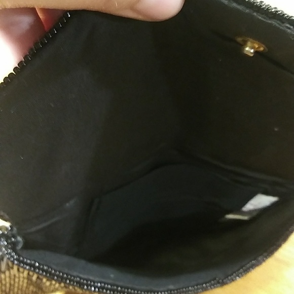 Delill small Exquisite beaded purse Prom  evening  formal  handbag - Picture 3 of 4